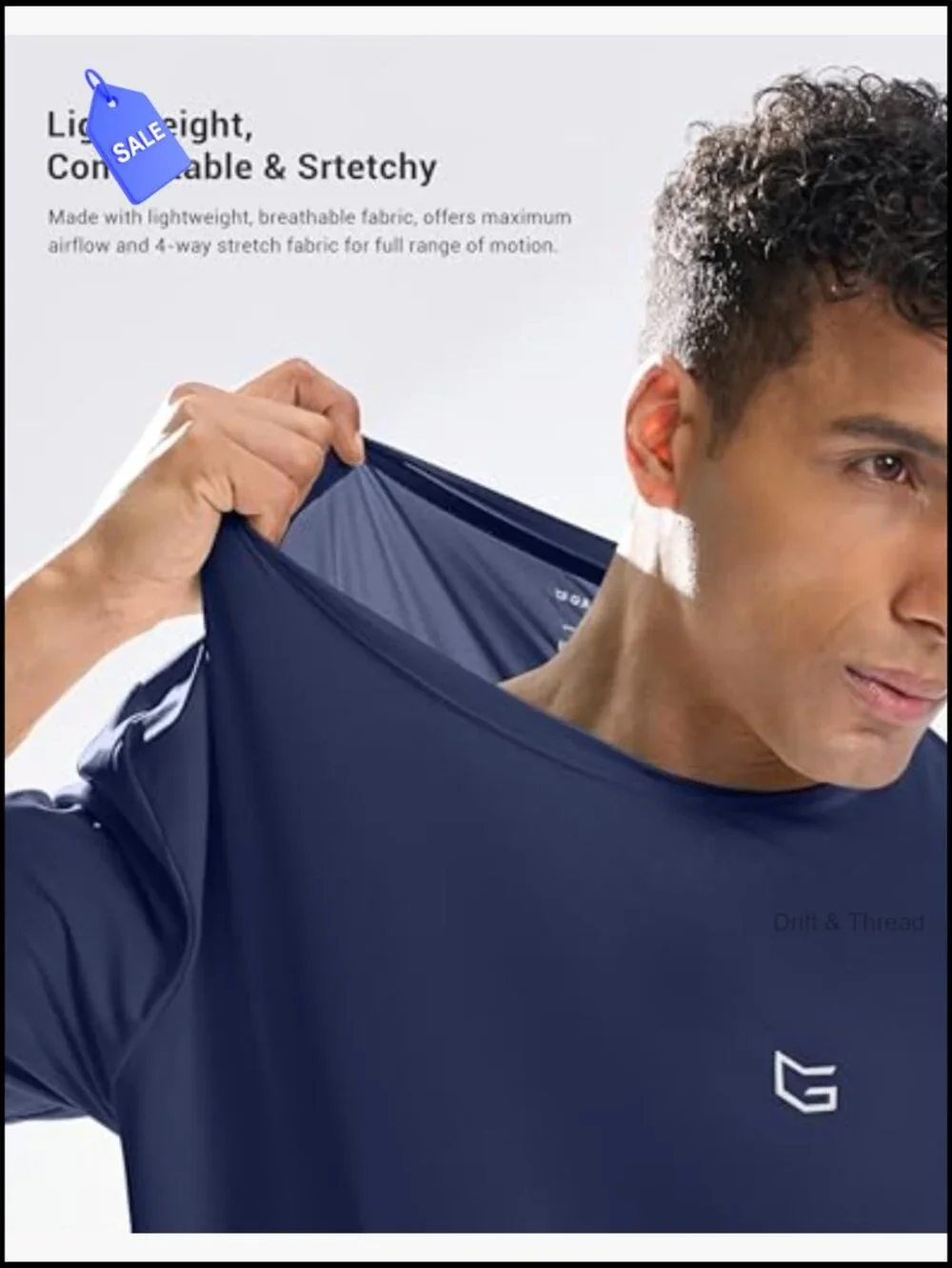 UPF 50+ Short Sleeve Rash Guard Quick Dry Men Swim Shirt